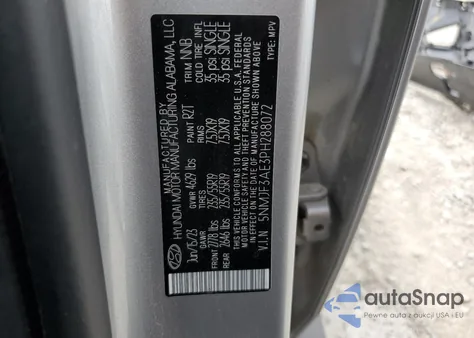 2023 Hyundai Tucson Sel из США, поврежденный, VIN 5NMJF3AE3PH288072